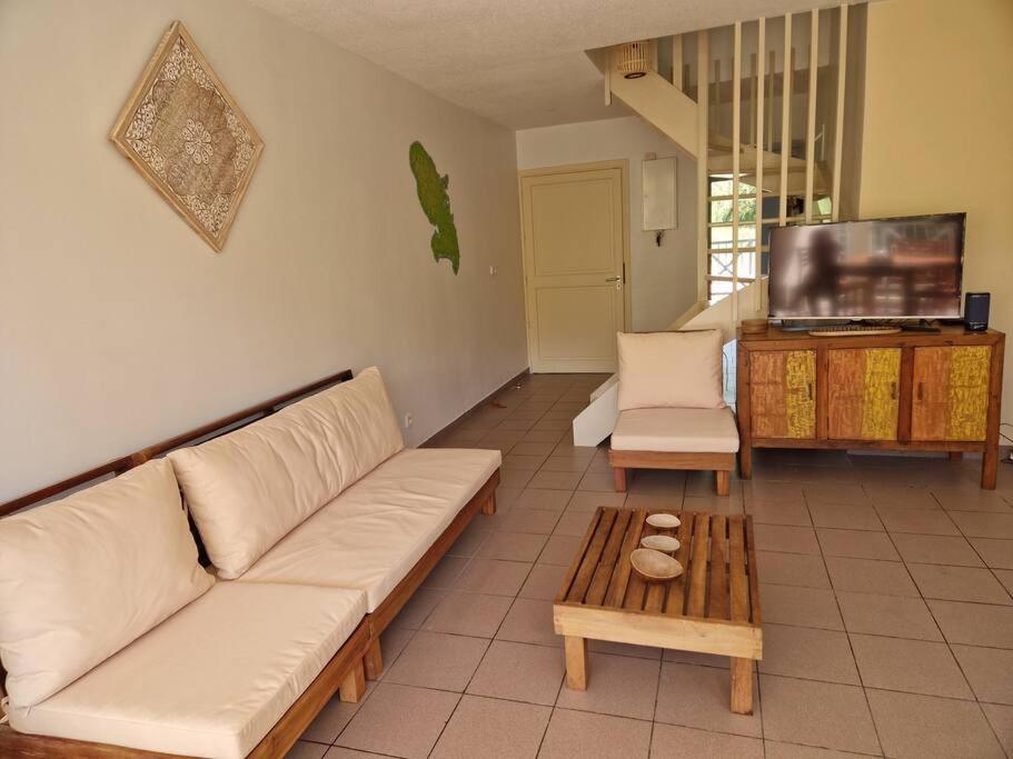 Appartement Joli Duplex 6 Pers. Avec Piscine à Le Diamant Extérieur photo